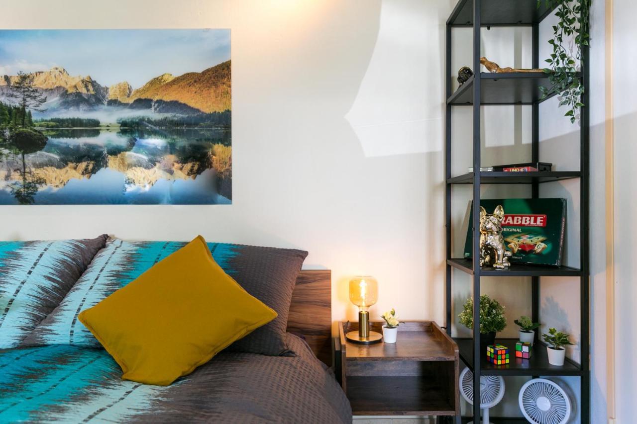 Spirit Apartments - Studio 1 - Kueche - Parkplatz Engelberg Kültér fotó